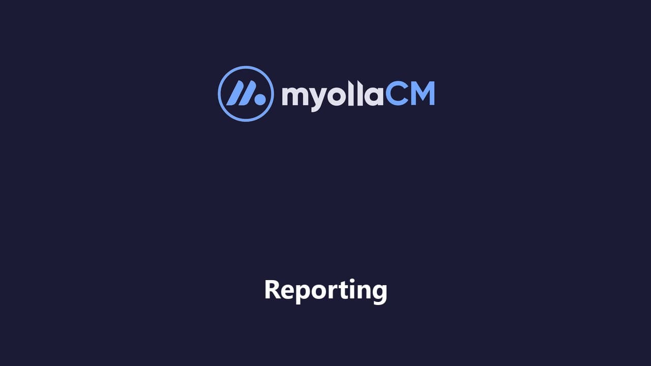 Reporting demo video